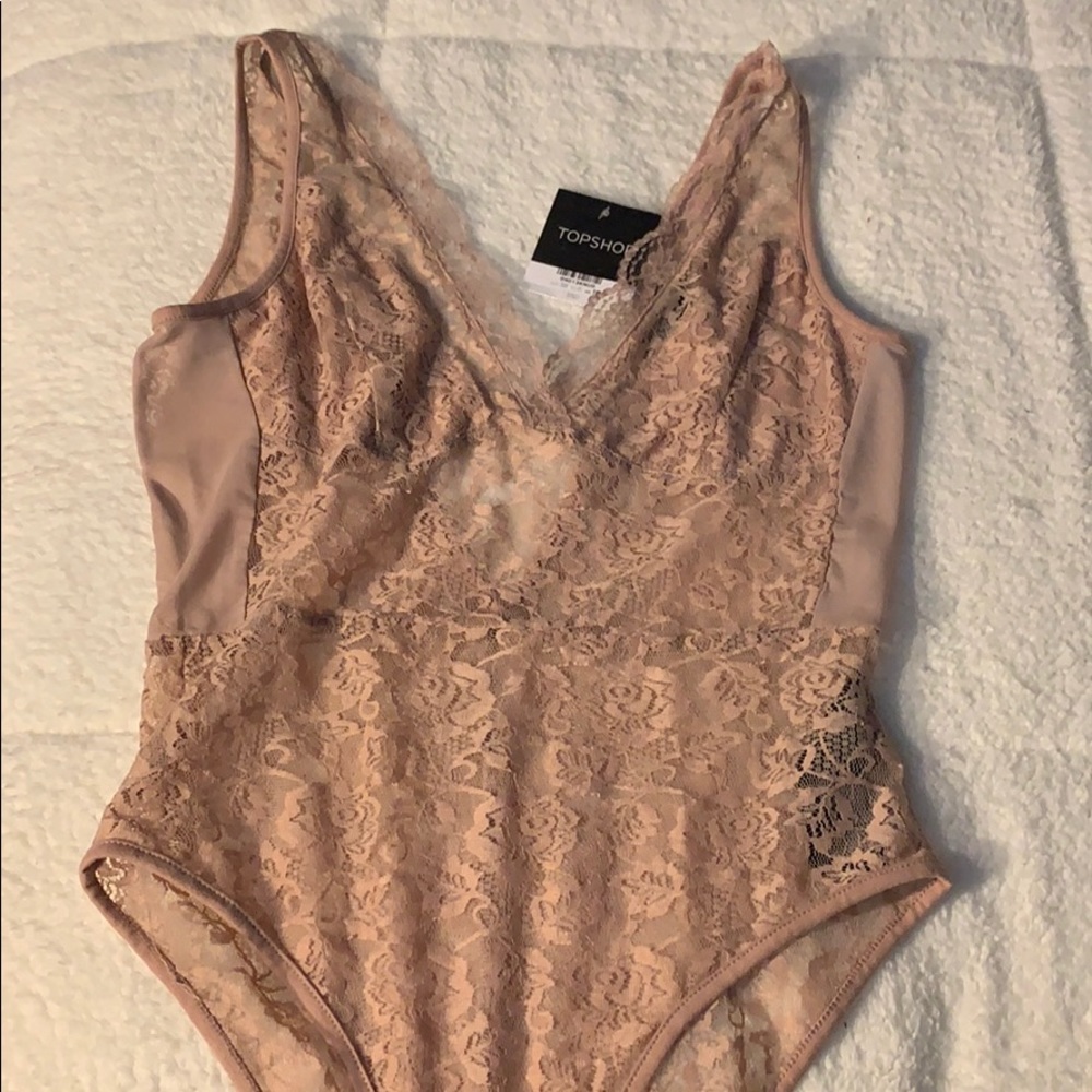Lace body suit